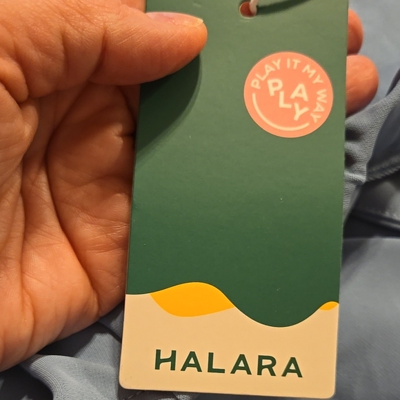 HALARA High Waisted Tie Side Wide Leg Pants - Picture 2 of 6